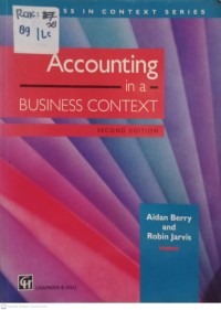 Image of ACCOUNTING IN A BUSINESS CONTEXT
