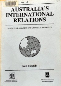 Image of AUSTRALIA INTERNATIONAL RELATIONS