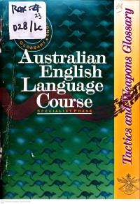 Image of AUSTRALIAN ENGLISH LANGUAGE COURSE : SPECIALIST PHASE