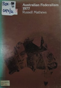 Image of AUSTRALIAN FEDERALISM