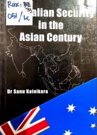 Image of AUSTRALIAN SECURITY IN THE ASIAN CENTURY