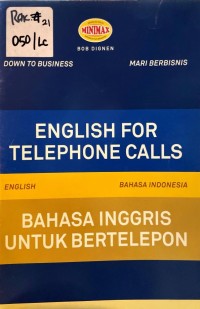 Image of BAHASA INGGRIS UNTUK BERTELEPON