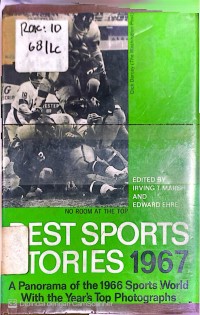 Image of BEST SPORTS STORIES 1967