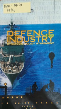 Image of DEFENCE AND INDUSTRY STRATEGIC POLICY STATEMENT