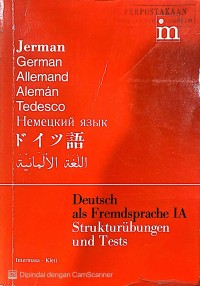Image of DEUTSCH ALS FREMDSPRACHE IA STRUKTURUBUNGEN UND TEST