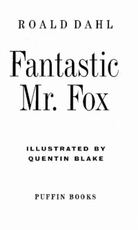 Image of E-BOOK FANTASY MR. FOX