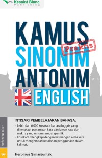 Image of E-BOOK KAMUS SINONIM ANTONIM ENGLISH