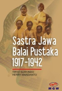 Image of E-BOOK SASTRA JAWA BALAI PUSTAKA 1917-1942