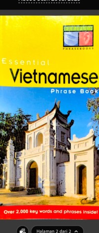 Image of ESSENTIAL VIETNAMESE PHRASE BOOK