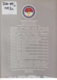 Image of HIMPUNAN PERATURAN PERUNDANG-UNDANGAN HUKUM LAUT