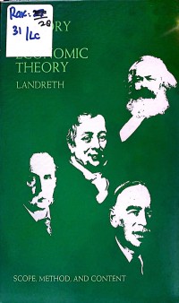 Image of HISTORY OF ECONOMIC THEORY