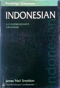 Image of INDONESIA A COMPREHENSIVE GRAMMAR