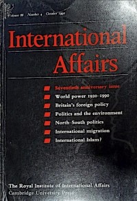Image of INTERNATIONAL AFFAIRS NUMBER 4