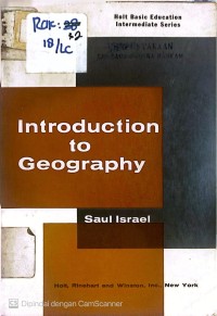 Image of INTRODUCTION TO GEOGRAPHY