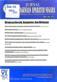 Image of JURNAL PENDAYAGUNAAN APARATUR NEGARA