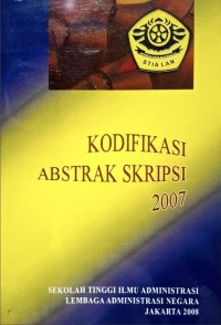 Image of KODIFIKASI ABSTRAK SKRIPSI 2007