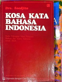 Image of KOSA KATA BAHASA INDONESIA