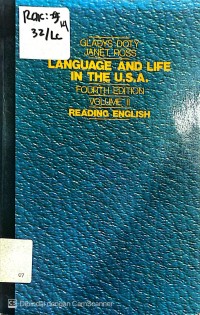 Image of LANGUAGE AND LIFE IN THE U.S.A FOURTH EDITION