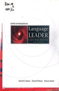 Image of LANGUAGE LEADER COURSEBOOK AND CD-ROOM