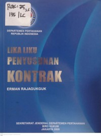 Image of LIKA LIKU PENYUSUNAN KONTRAK