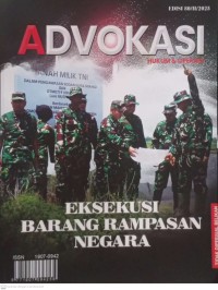 Image of MAJALAH ADVOKASI HUKUM & OPERASI