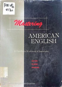Image of MASTERING AMERICAN ENGLISH