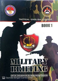 Image of MILITARY BRIEFING BOOK 1