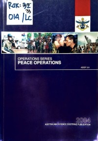 Image of OPERATIONS SERIES PEACE OPERATIPONS