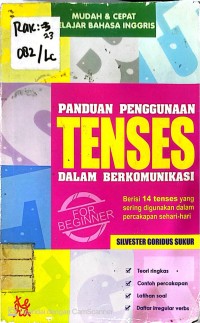 Image of PANDUAN PENGGUNAAN TENSES
