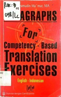 Image of PARAGRAPHS FOR COMPETENCY-BASED TRANSLATION EXERCISES