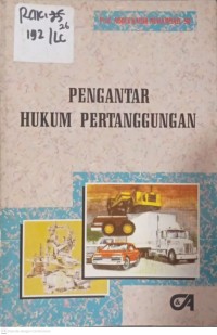 Image of PENGANTAR HUKUM PERTANGGUNGAN