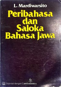Image of PERIBAHASA DAN SALOKA BAHASA JAWA