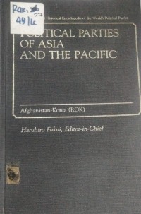 Image of POLITICAL PARTIES OF ASIA AND THE PACIFIC
