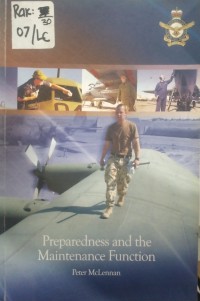 Image of PREPAREDNESS AND THE MAINTENANCE FUNCTION