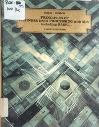 Image of PRINCIPLES OF BUSINESS DATA PROCESSING