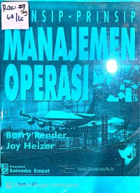Image of PRINSIP-PRINSIP MANAJEMEN OPERASI