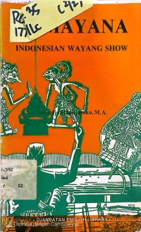 Image of RAMAYANA INDONESIAN WAYANG SHOW