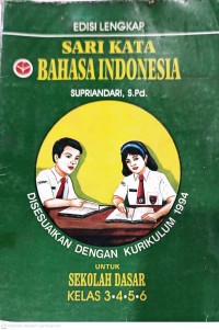 Image of SARI KATA BAHASA INDONESIA