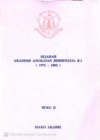 Image of SEJARAH AKADEMI ANGKATAN BERSENJATA R I BUKU II