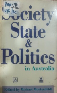 Image of SOCIETY STATE & POLITICS