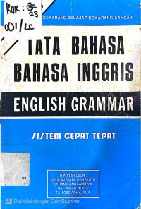 Image of TATA BAHASA BAHASA INGGRIS LENGKAP