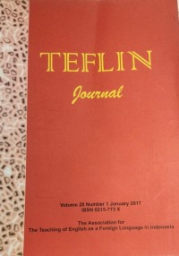 Image of TEFLIN JOURNAL