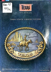 Image of TEXAS 2004 STATE TRAVEL GUIDE