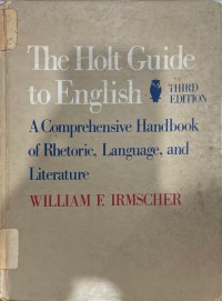 Image of THE HOLT GUIDE TO ENGLISH THIRD EDITION