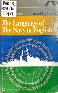 Image of THE LANGUAGE OF THE NAVY IN ENGLISH