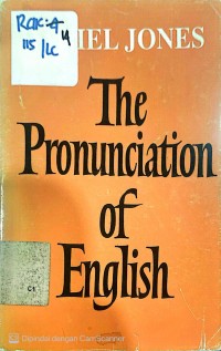 Image of THE PRONUNCIATION OF ENGLISH