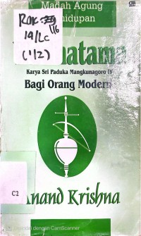 Image of WEDHATAMA BAGI ORANG MODERN
