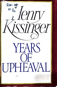 Image of YEARS OF UPHEAVAT